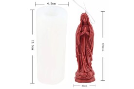 Molde silicona virgen alta con manto